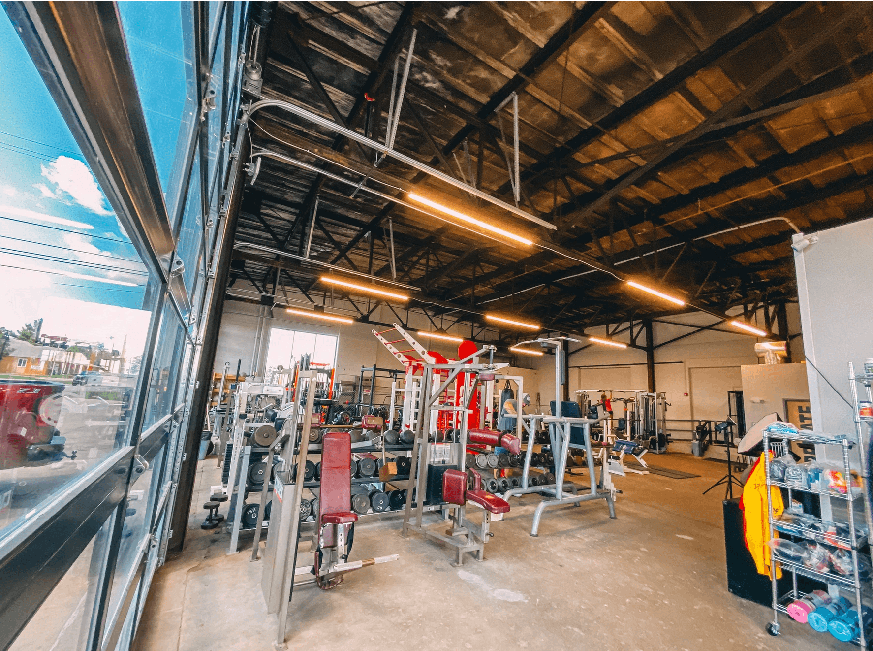 Gym interior