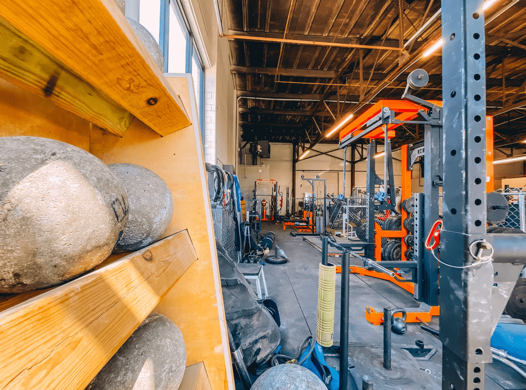 Gym interior