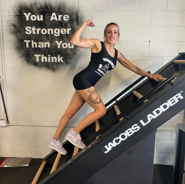 Member on Jacobs Ladder machine